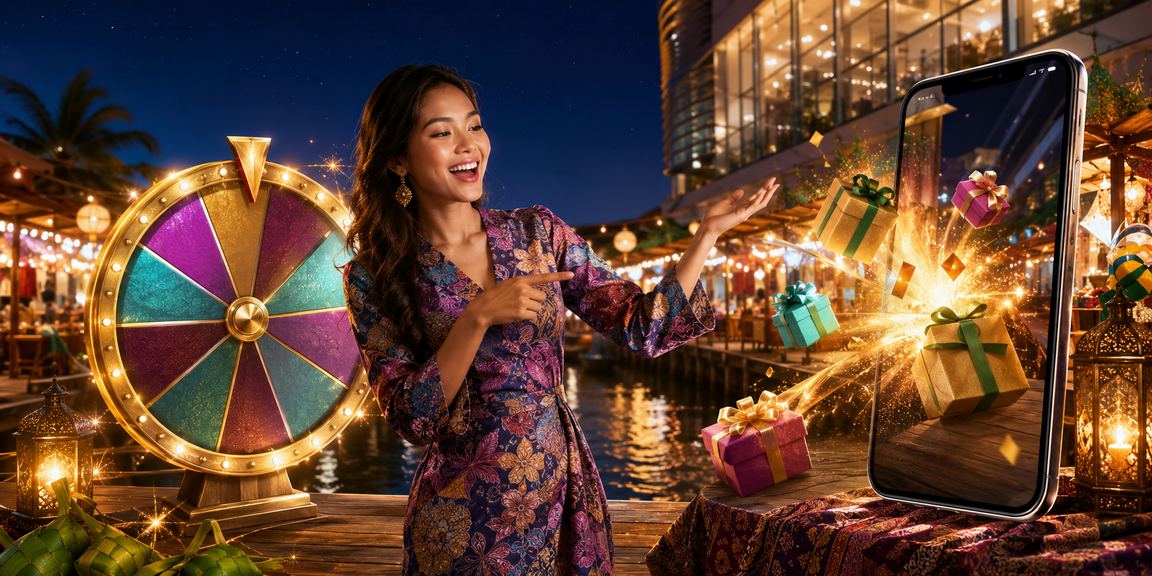Cabutan bertuah dan hiburan dalam talian bergaya batik Malaysia